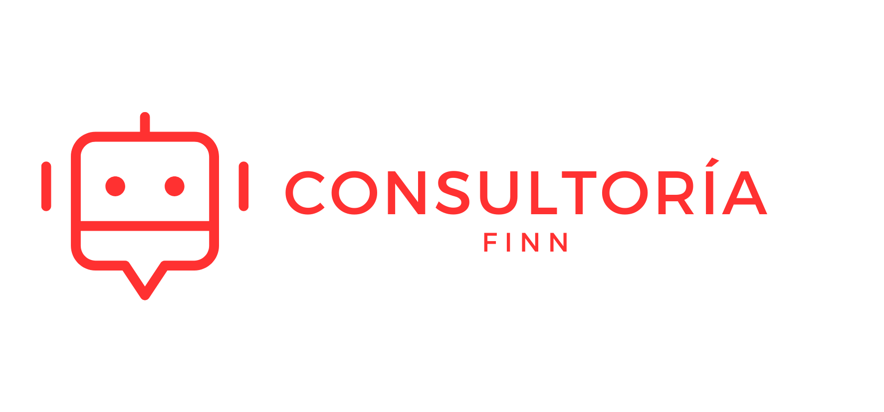 Logo de la consultoria de color rojo